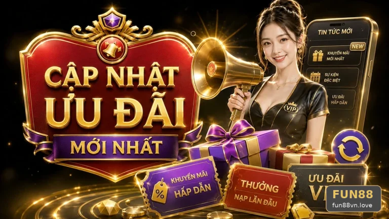 Gộp chung mọi banner ưu đãi FUN88: Sai lầm khi đọc điều kiện khuyến mãi