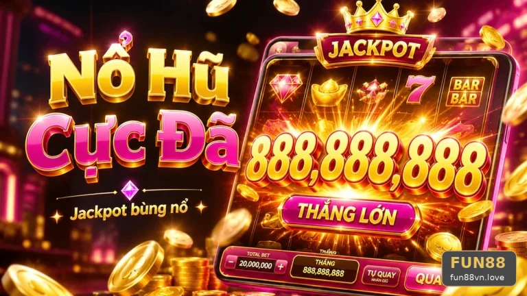 Nổ Hũ FUN88 Tại fun88vn.love: Đọc Chi Tiết Giao Diện Slot Và Jackpot – Góc Tiếp Cận Thân Thiện Phân Biệt Giải Trí Có Kiểm Soát Với Hành Vi Chạy Theo Thua Lỗ