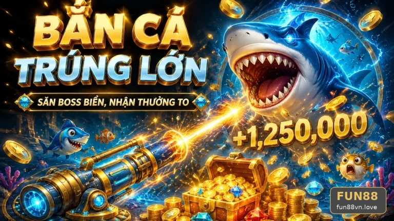 Vệt Lấp Lánh Quanh Rương Săn Thưởng: Giải Mã Cơ Chế Bắn Cá FUN88