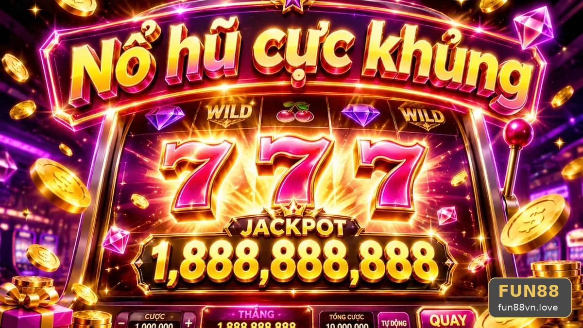 Hiểu Đúng Cơ Chế Nổ Hũ: Kinh Nghiệm Quay Slot Và Jackpot Tại FUN88