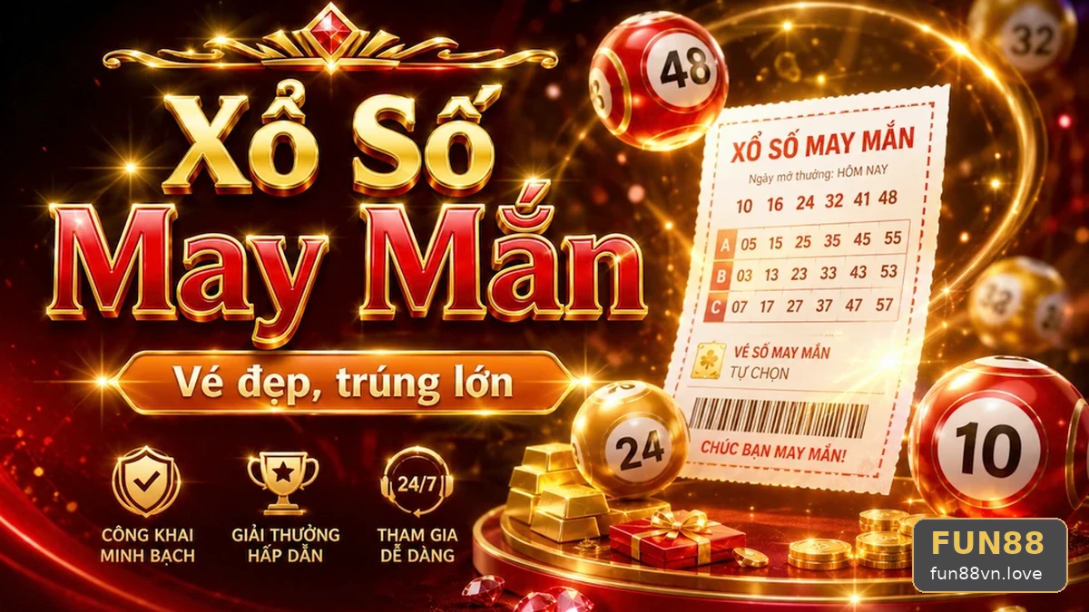 Dải số mờ trên vé: Đọc kết quả xổ số qua giao diện FUN88